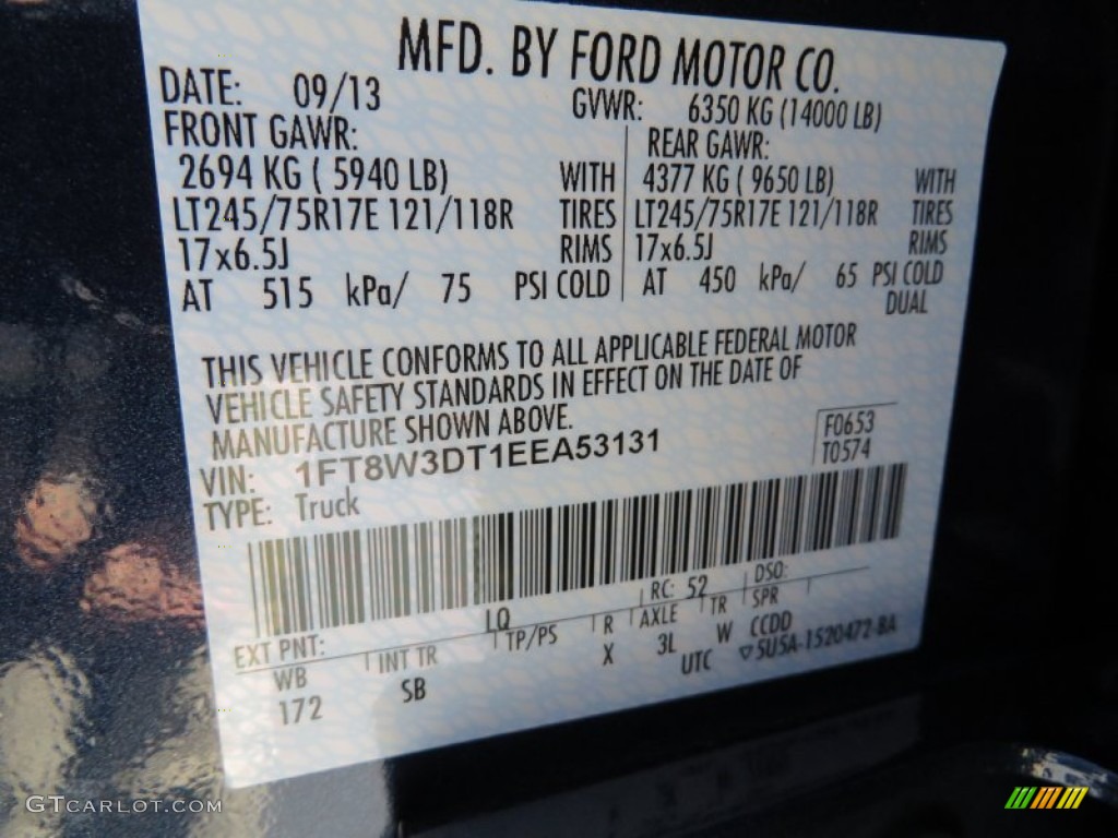 2014 Ford F350 Super Duty King Ranch Crew Cab 4x4 Dually  Photo #86607771