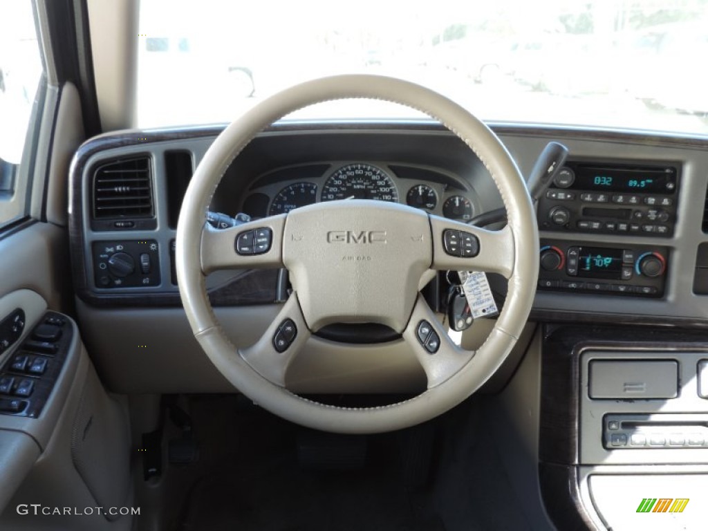 2004 Yukon Denali AWD - Silver Birch Metallic / Sandstone photo #14