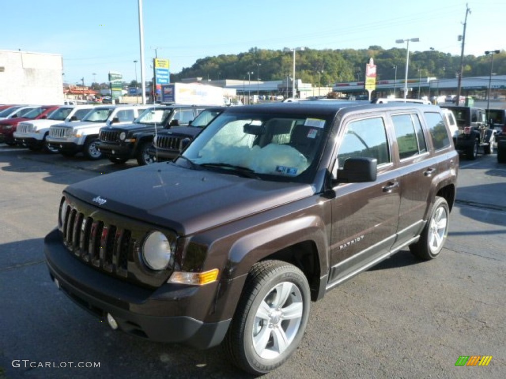 2014 Patriot Latitude 4x4 - Rugged Brown Metallic / Dark Slate Gray/Light Pebble photo #1