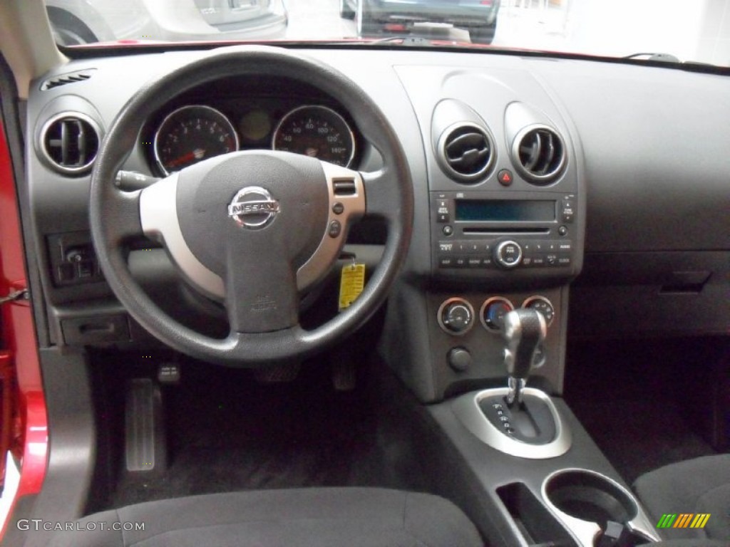 2008 Rogue S AWD - Venom Red Pearl / Black photo #14
