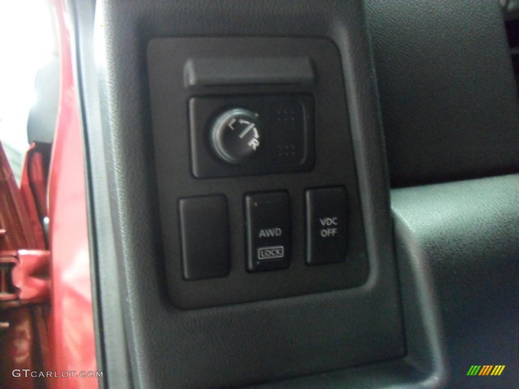 2008 Rogue S AWD - Venom Red Pearl / Black photo #19