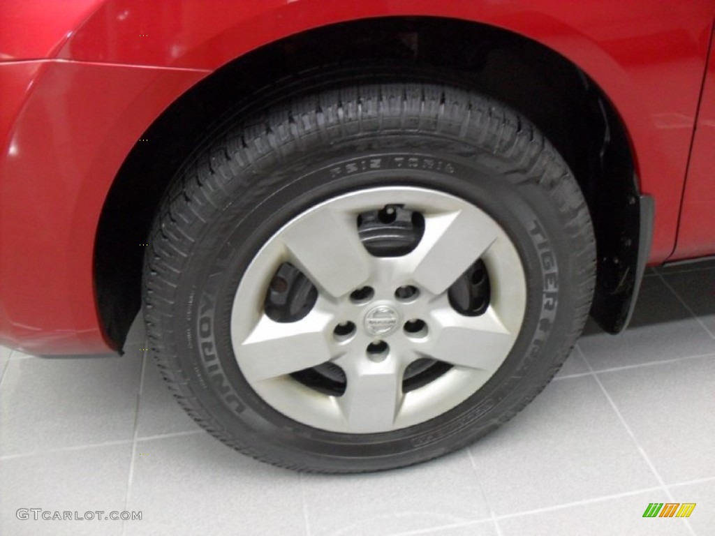 2008 Rogue S AWD - Venom Red Pearl / Black photo #21