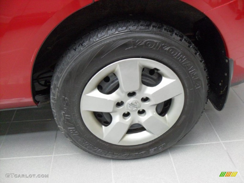 2008 Rogue S AWD - Venom Red Pearl / Black photo #22