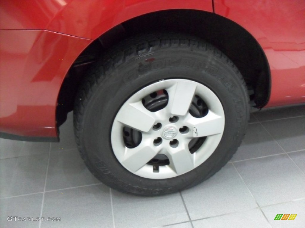 2008 Rogue S AWD - Venom Red Pearl / Black photo #23