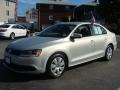White Gold Metallic 2011 Volkswagen Jetta SE Sedan Exterior