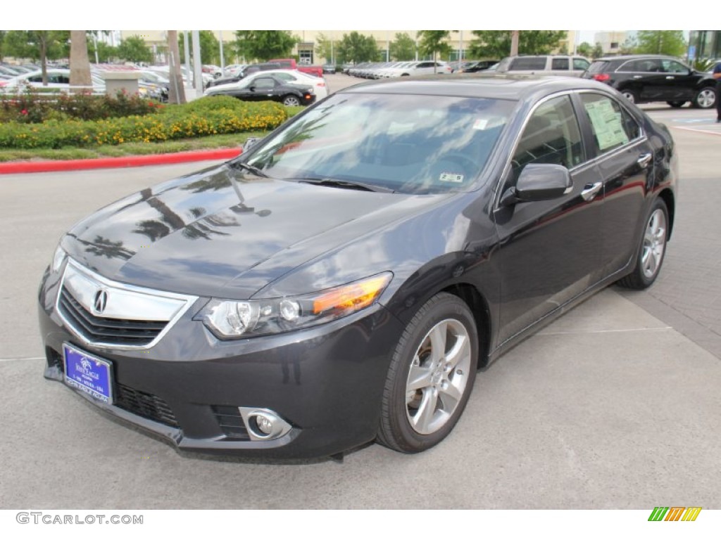 2013 TSX  - Graphite Luster Metallic / Ebony photo #2