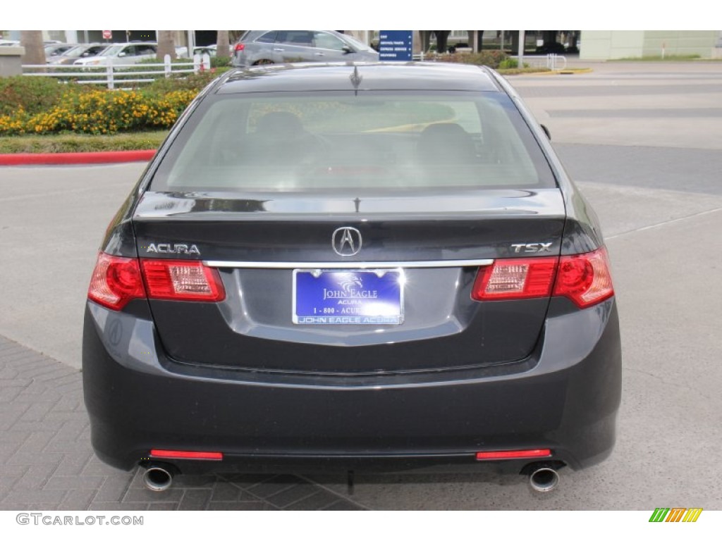 2013 TSX  - Graphite Luster Metallic / Ebony photo #4