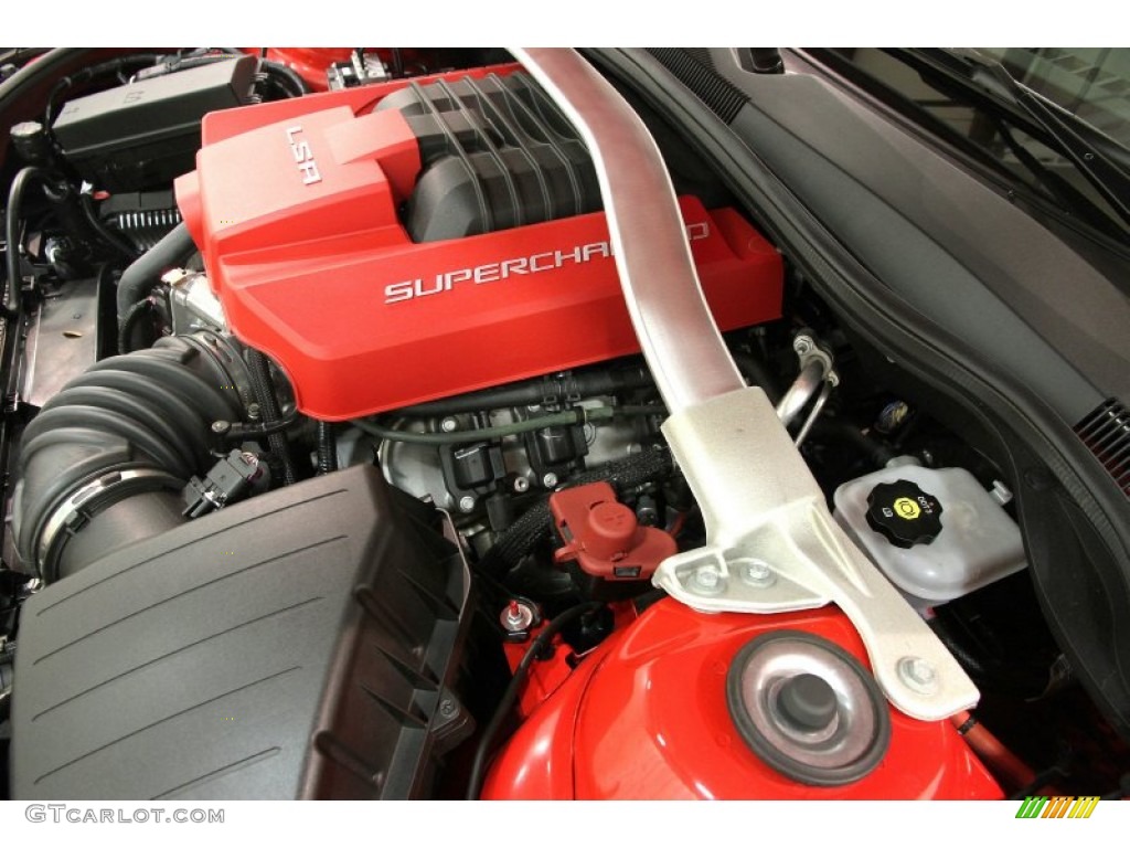 2013 Chevrolet Camaro ZL1 6.2 Liter Eaton Supercharged OHV 16-Valve LSA V8 Engine Photo #86609571