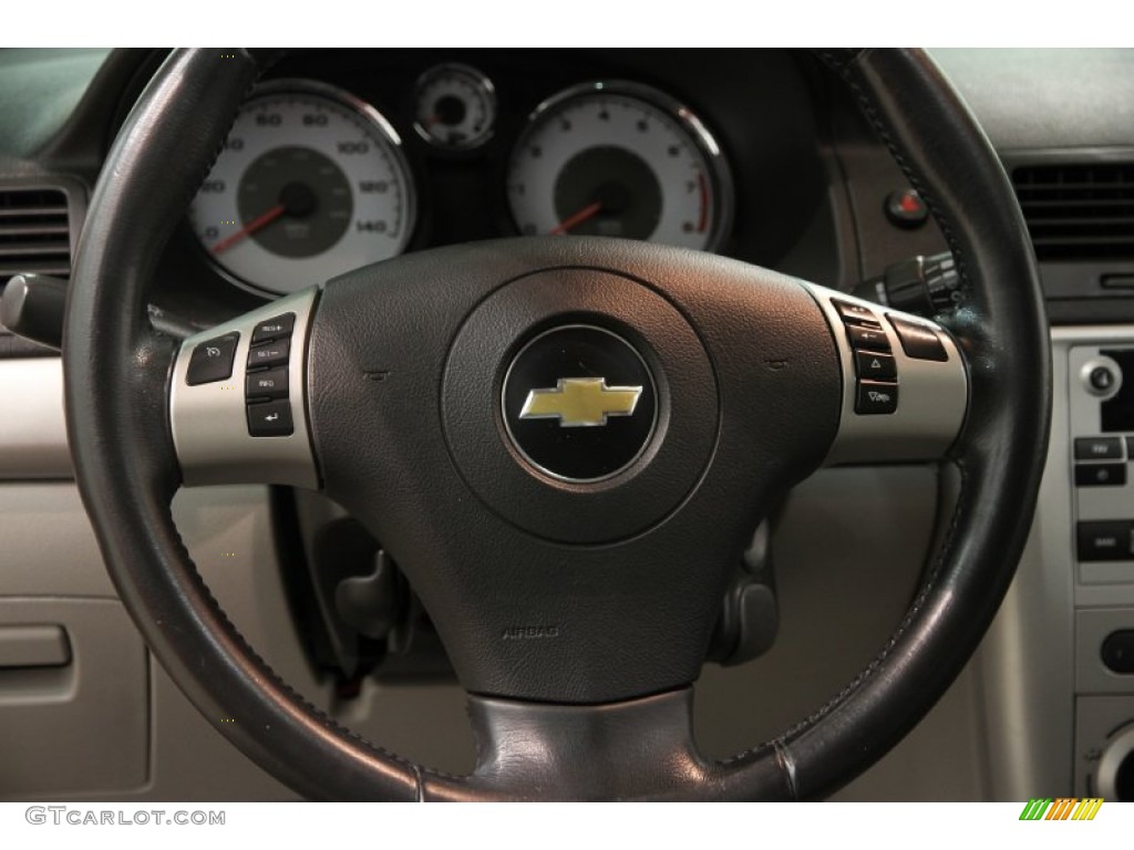 2009 Chevrolet Cobalt LT Sedan Gray Steering Wheel Photo #86610474