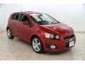 Crystal Red Tintcoat 2012 Chevrolet Sonic LTZ Hatch