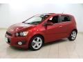 Crystal Red Tintcoat 2012 Chevrolet Sonic LTZ Hatch Exterior