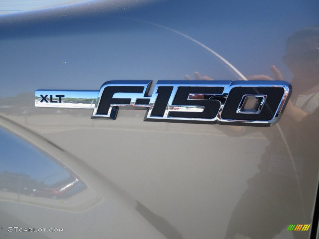 2013 F150 XLT SuperCrew - Pale Adobe Metallic / Adobe photo #13