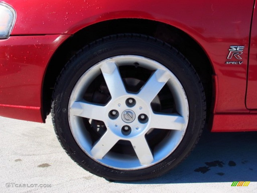 2004 Nissan Sentra SE-R Spec V Wheel Photos