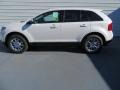 2013 White Platinum Tri-Coat Ford Edge SEL  photo #6