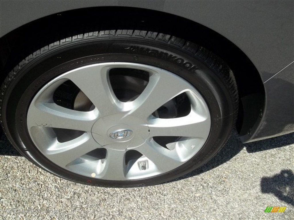 2013 Elantra Limited - Harbor Gray Metallic / Black photo #3