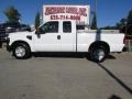 Oxford White - F250 Super Duty XL SuperCab Photo No. 4