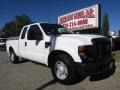Oxford White - F250 Super Duty XL SuperCab Photo No. 12