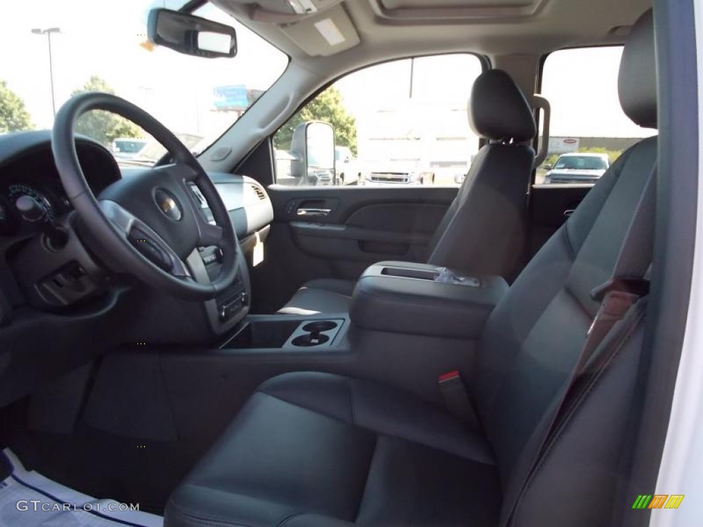 2014 Silverado 2500HD LTZ Crew Cab 4x4 - Summit White / Ebony photo #13