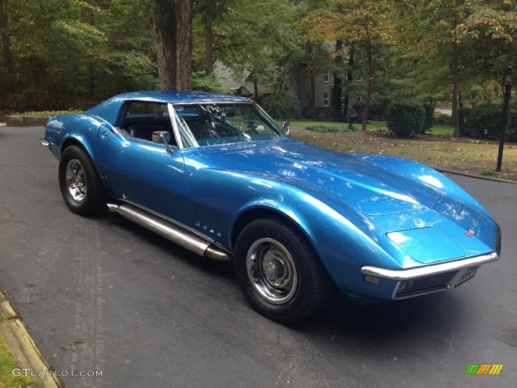 1968 Corvette Coupe - LeMans Blue / Dark Blue photo #1