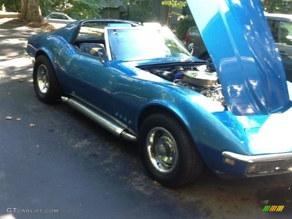 1968 Corvette Coupe - LeMans Blue / Dark Blue photo #2