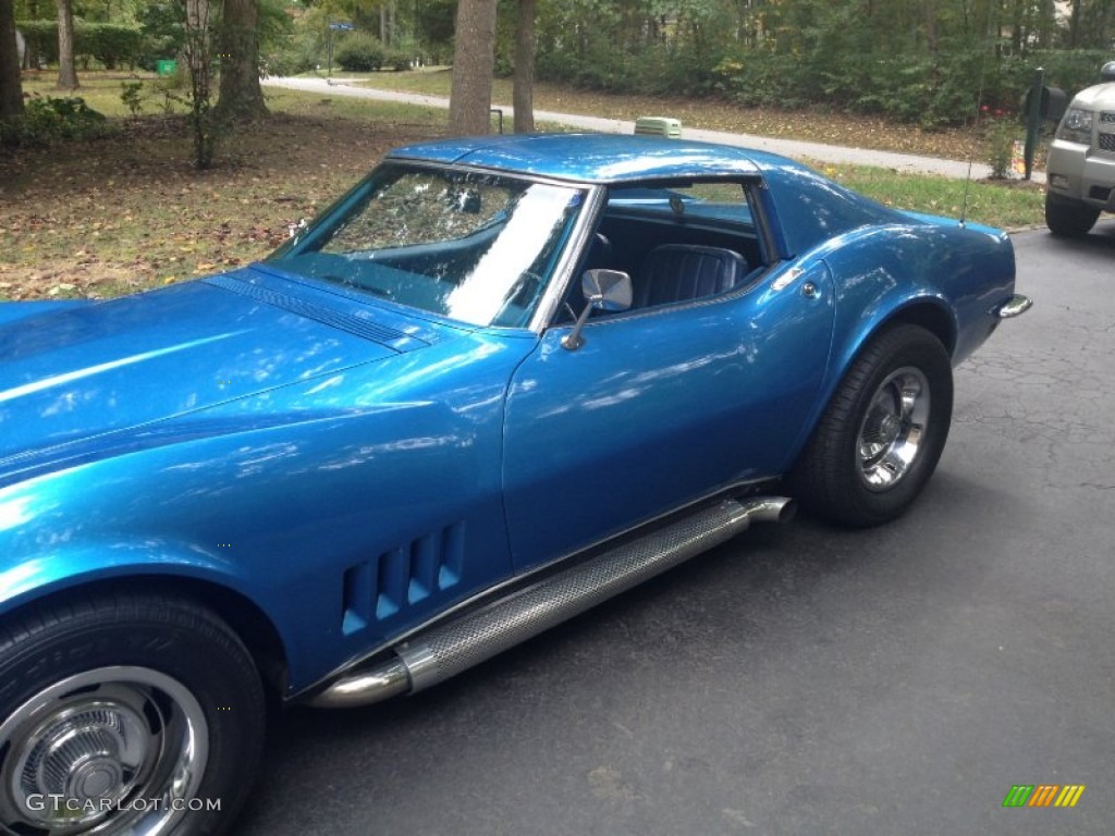 1968 Corvette Coupe - LeMans Blue / Dark Blue photo #4