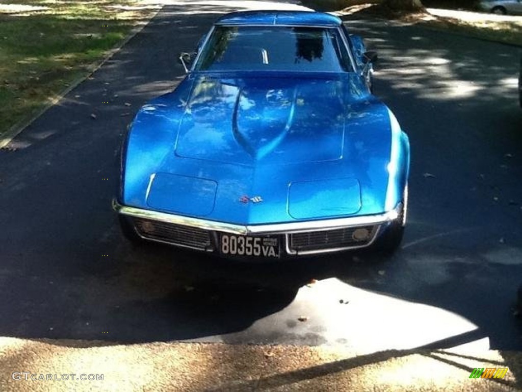 1968 Corvette Coupe - LeMans Blue / Dark Blue photo #7