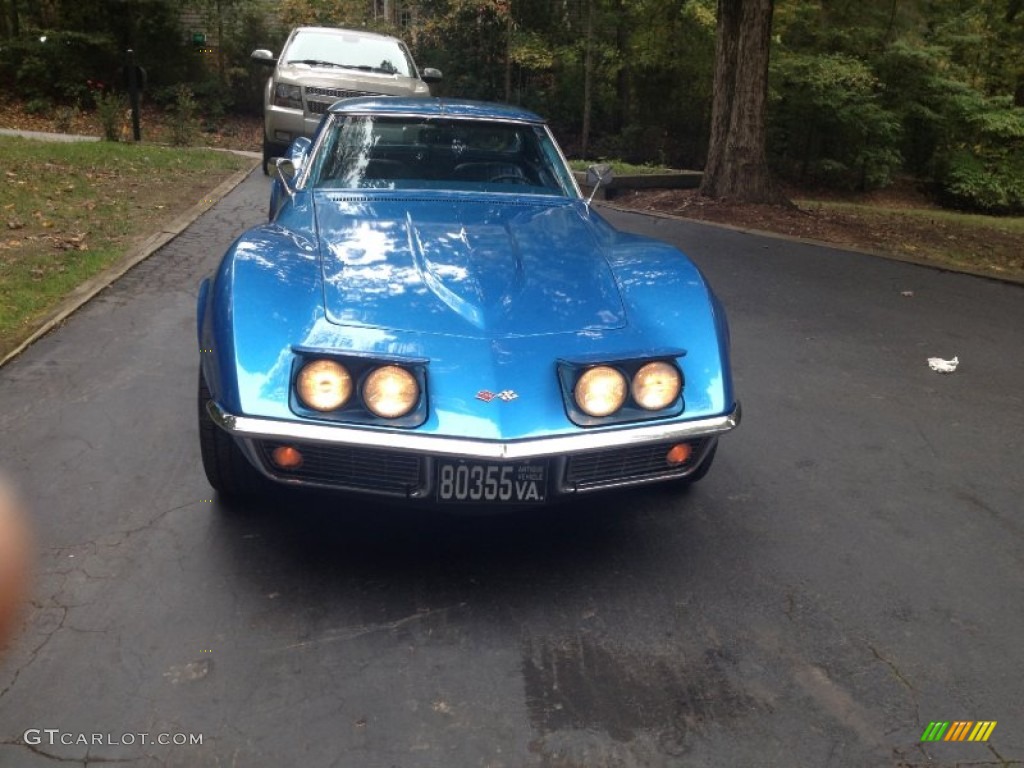 1968 Corvette Coupe - LeMans Blue / Dark Blue photo #8