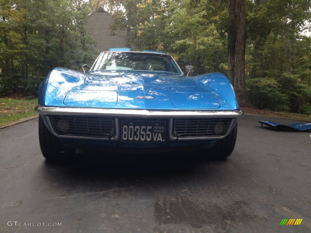 1968 Corvette Coupe - LeMans Blue / Dark Blue photo #10