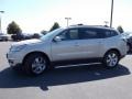 2014 Champagne Silver Metallic Chevrolet Traverse LTZ AWD  photo #6