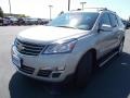 2014 Champagne Silver Metallic Chevrolet Traverse LTZ AWD  photo #7