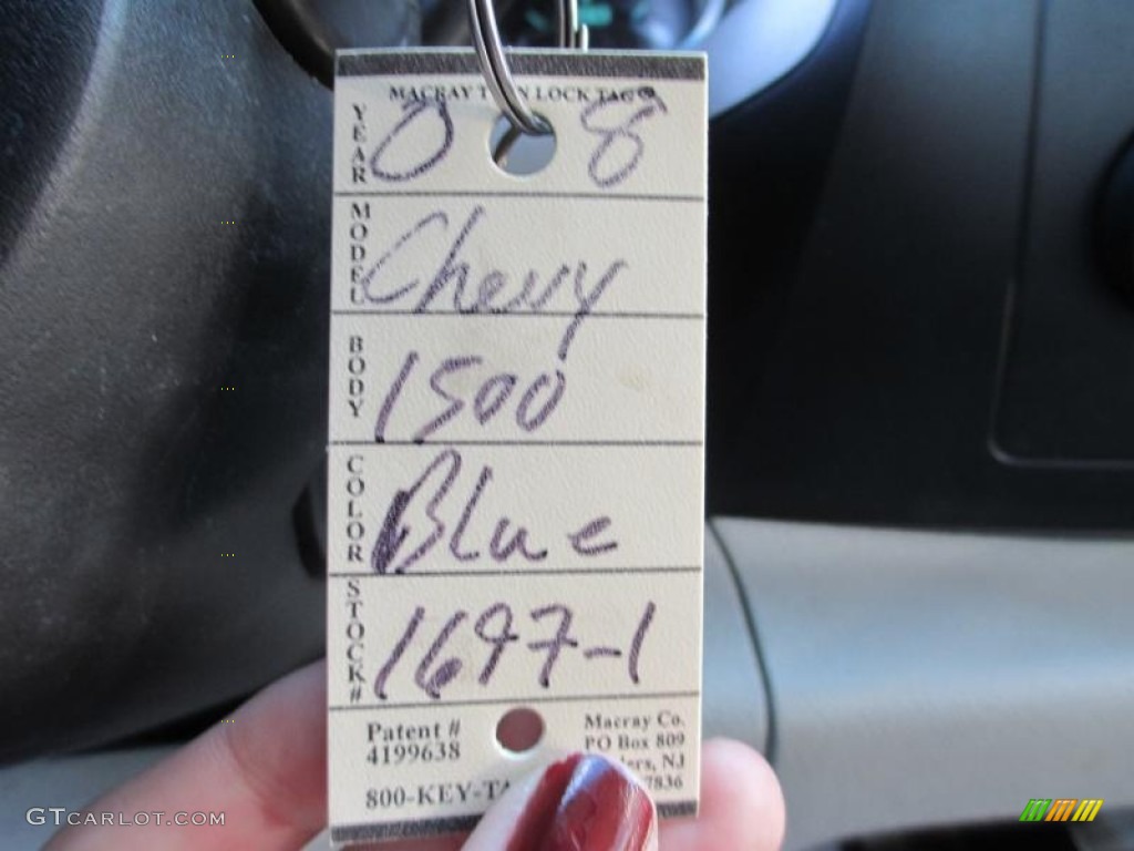 2008 Silverado 1500 LT Extended Cab 4x4 - Blue Granite Metallic / Light Titanium/Ebony Accents photo #19