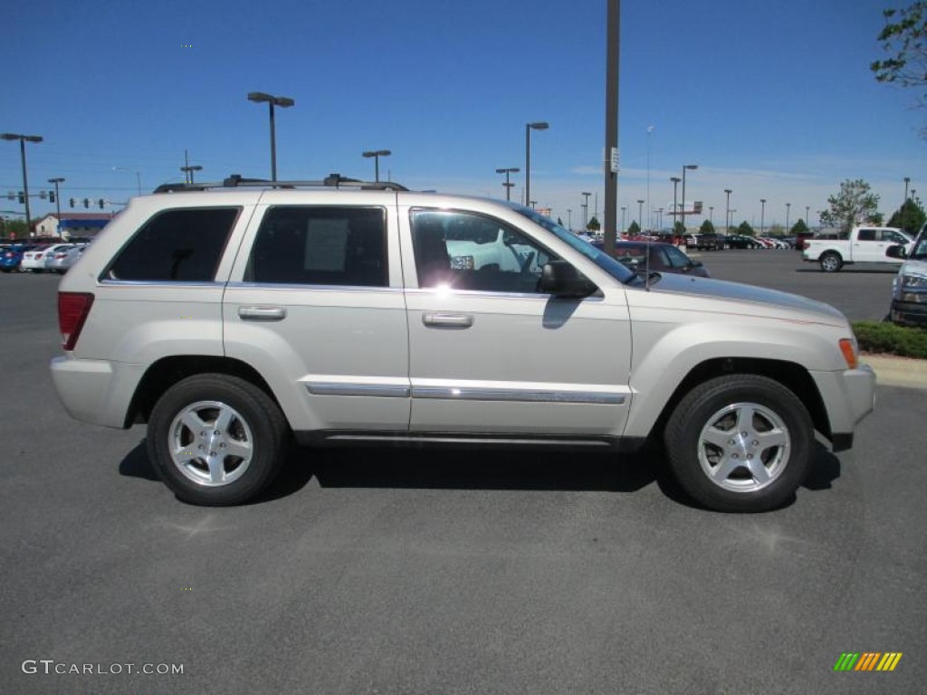 Light Graystone Pearl 2007 Jeep Grand Cherokee Limited 4x4 Exterior Photo #86617963