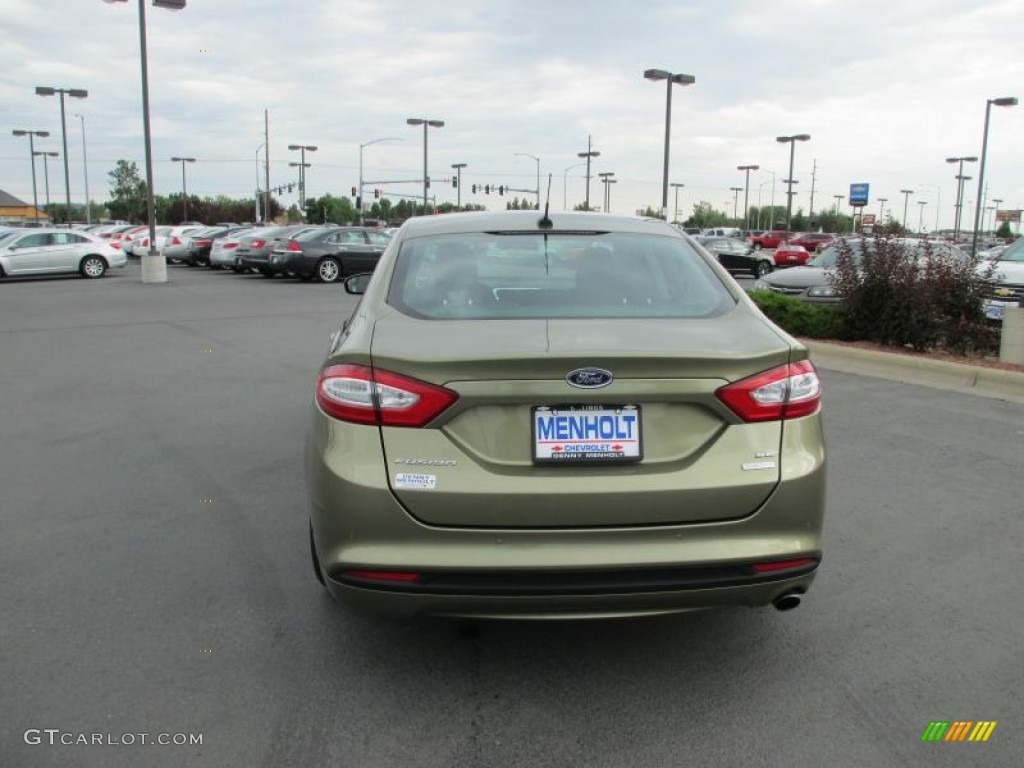 2013 Fusion SE 1.6 EcoBoost - Ginger Ale Metallic / Charcoal Black photo #5