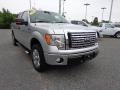 2011 Ingot Silver Metallic Ford F150 XLT SuperCab  photo #14