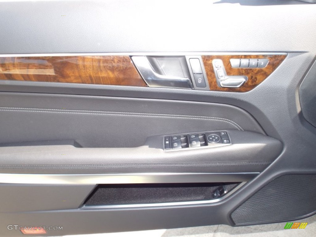 2014 E 350 Coupe - Black / Black photo #6