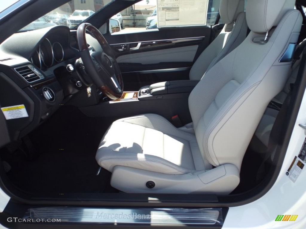 Gray/Dark Gray Interior 2014 Mercedes-Benz E 350 Coupe Photo #86620231