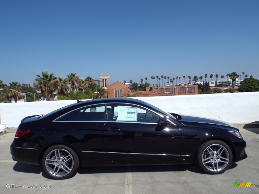Black 2014 Mercedes-Benz E 350 Coupe Exterior Photo #86620414