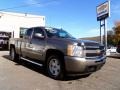 2009 Graystone Metallic Chevrolet Silverado 1500 LT Extended Cab 4x4  photo #1