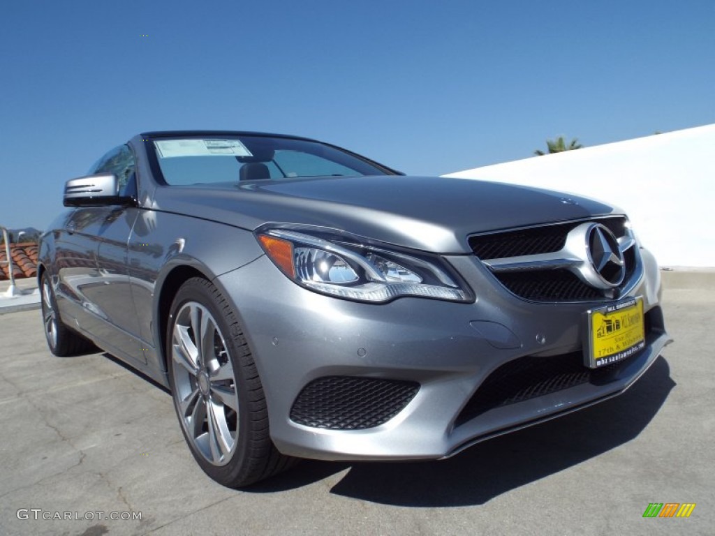 2014 E 350 Cabriolet - Paladium Silver Metallic / Black photo #11