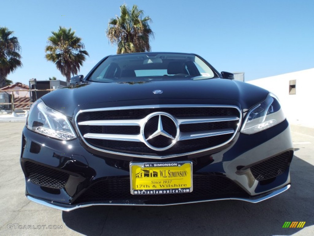 2014 E E250 BlueTEC Sedan - Black / Black photo #2
