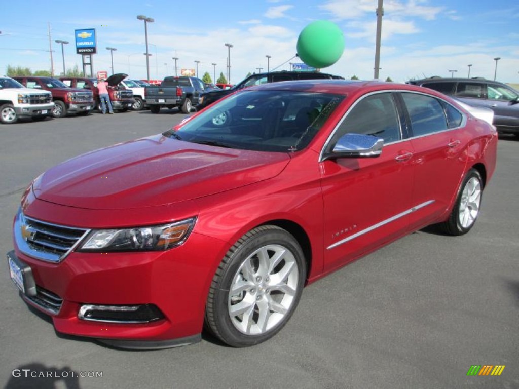 2014 Impala LTZ - Crystal Red Tintcoat / Jet Black photo #2