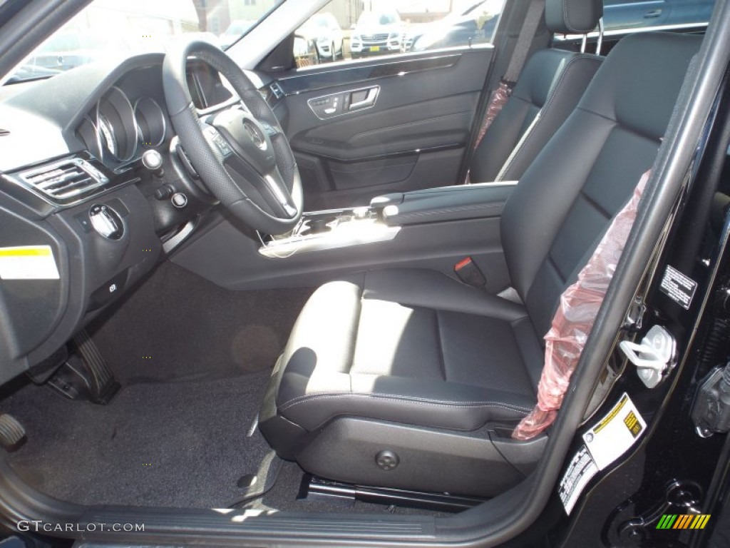 2014 E E250 BlueTEC Sedan - Black / Black photo #7