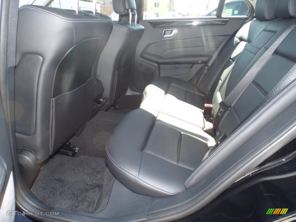2014 E E250 BlueTEC Sedan - Black / Black photo #8