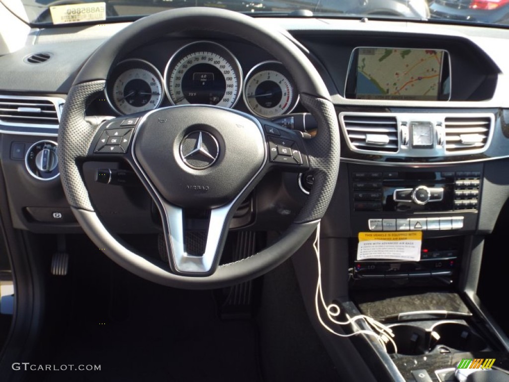 2014 E E250 BlueTEC Sedan - Black / Black photo #9