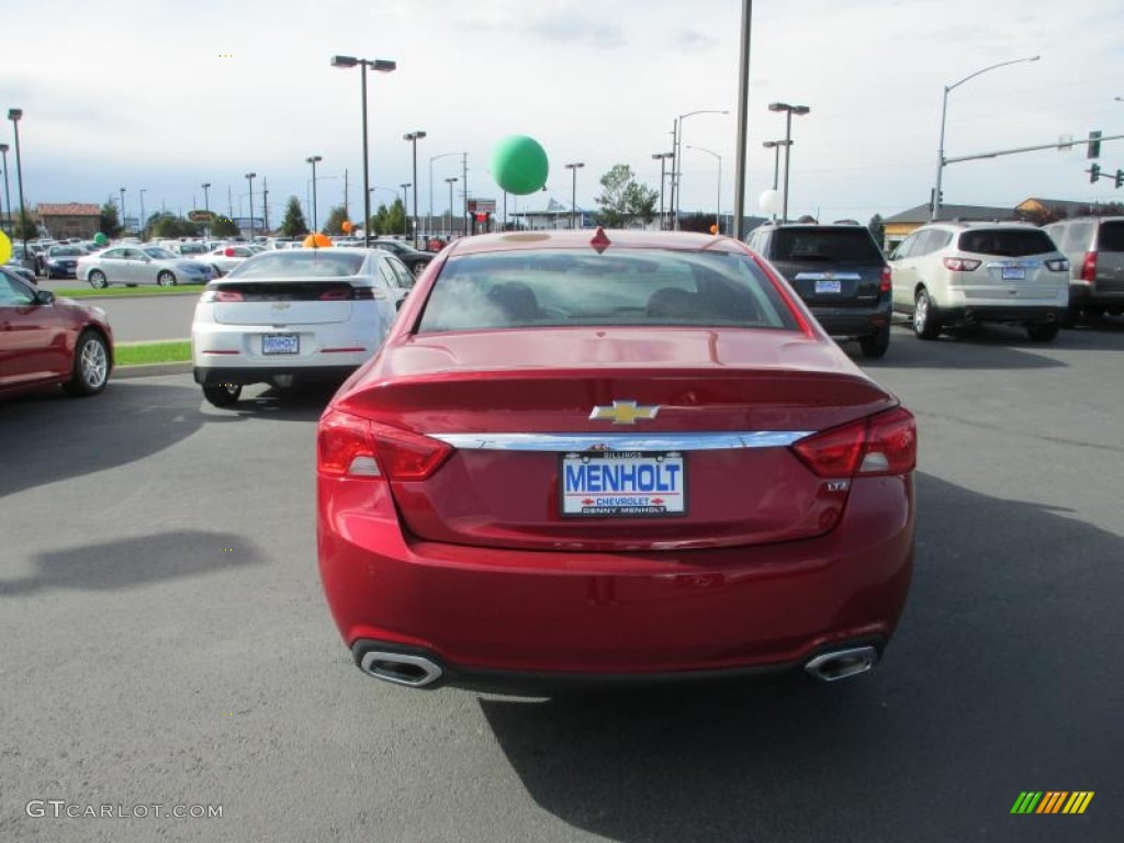 2014 Impala LTZ - Crystal Red Tintcoat / Jet Black photo #5