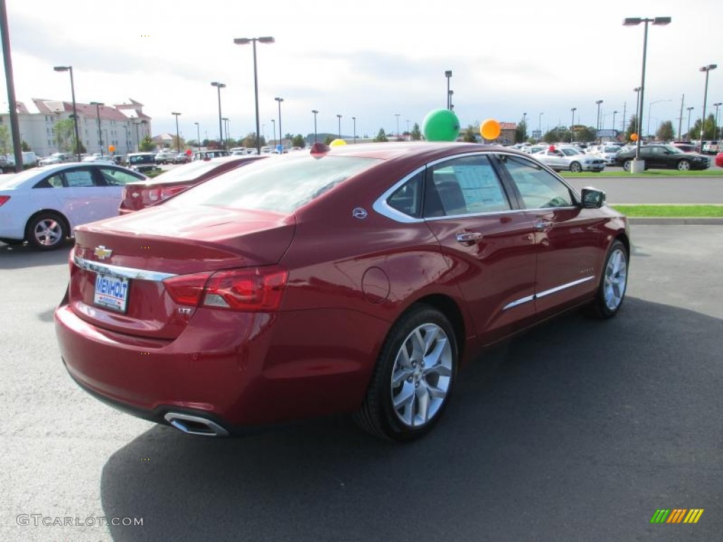 2014 Impala LTZ - Crystal Red Tintcoat / Jet Black photo #6