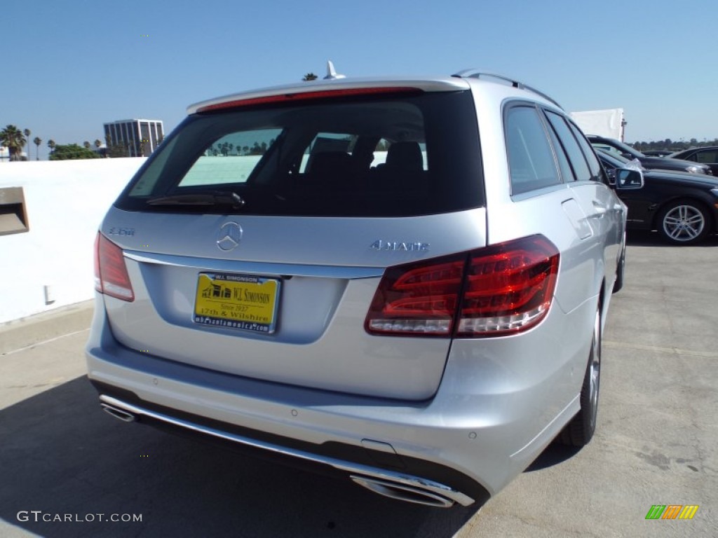 2014 E 350 4Matic Sport Wagon - Iridium Silver Metallic / Black photo #4
