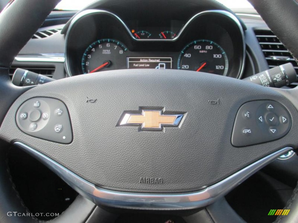 2014 Impala LTZ - Crystal Red Tintcoat / Jet Black photo #16