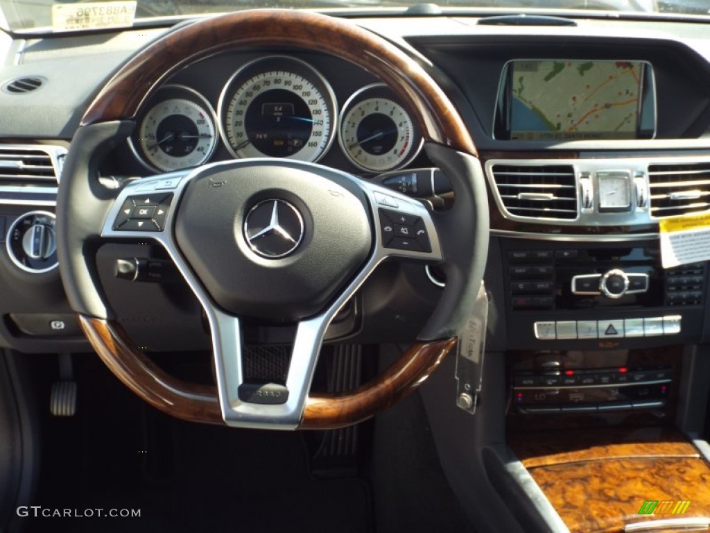 2014 E 350 4Matic Sport Wagon - Iridium Silver Metallic / Black photo #9