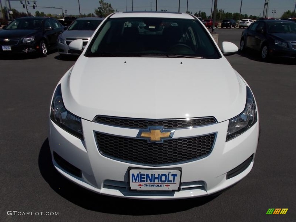 2014 Cruze LT - Summit White / Jet Black photo #8